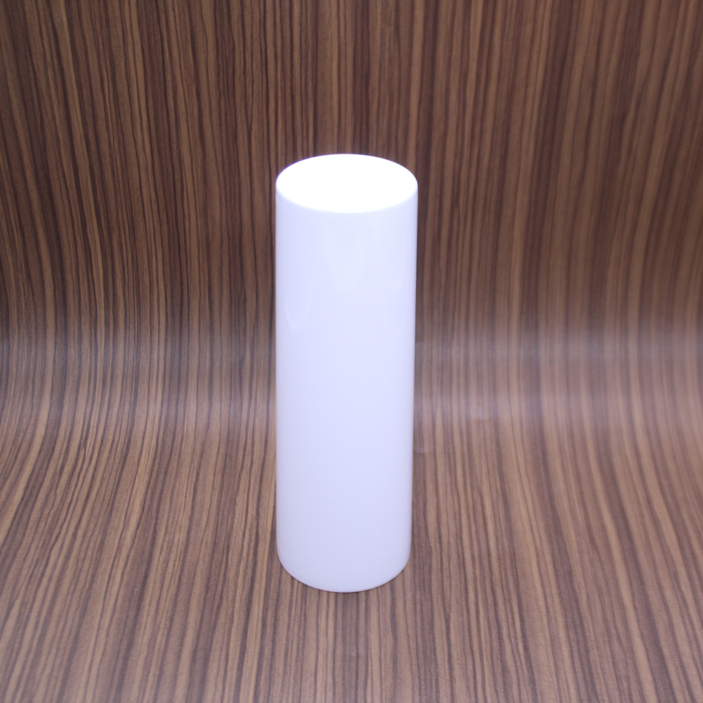 Wholesale White Sublimation Blanks Stainless Steel Tumbler Double Walled Straight 20 OZ Skinny Tumbler With Straw